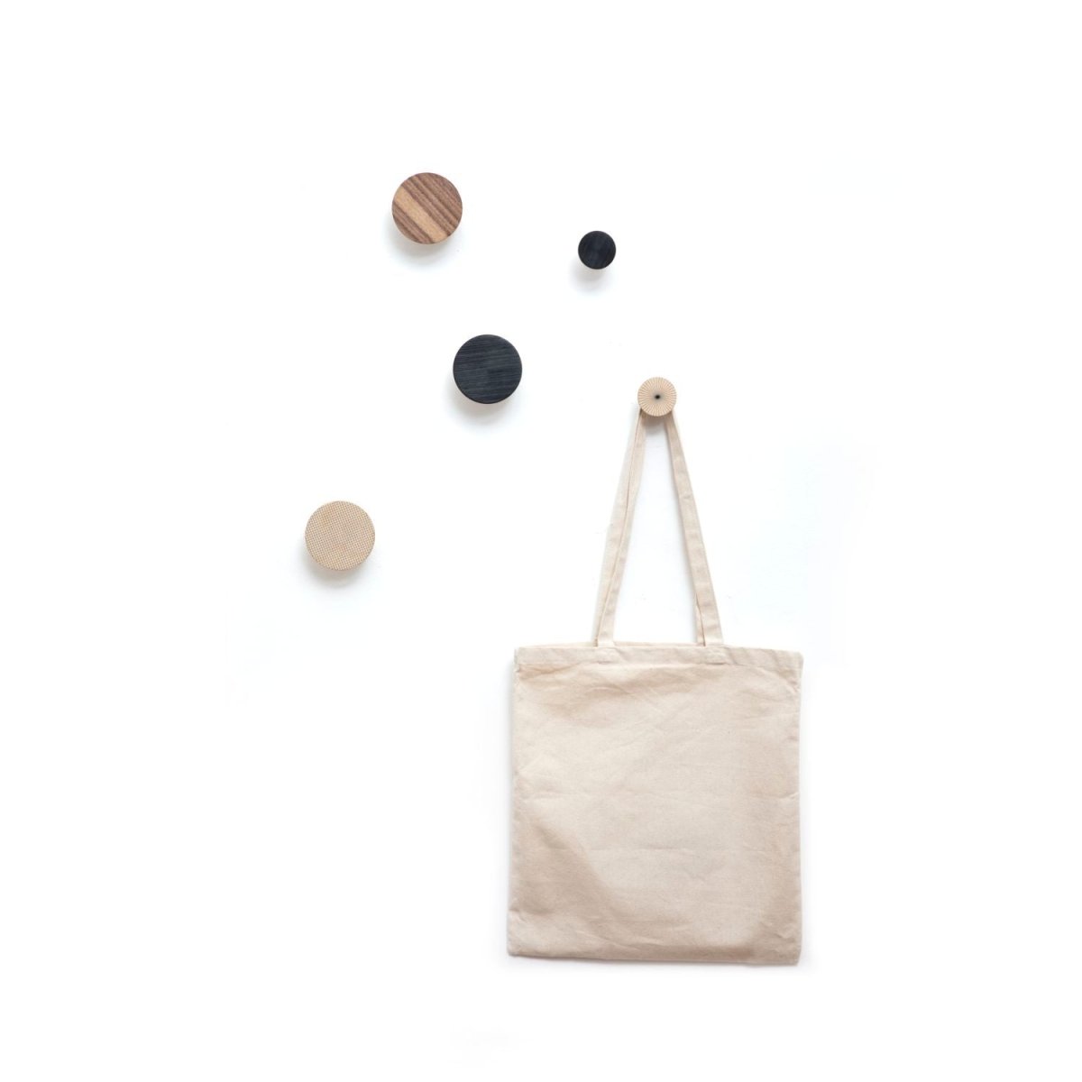 Percheros Graficos | Set of 5 Assorted Wall Pegs - Home Decor