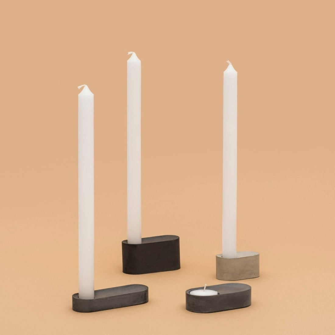 Pilar | Concrete Candle Holder - Home Decor