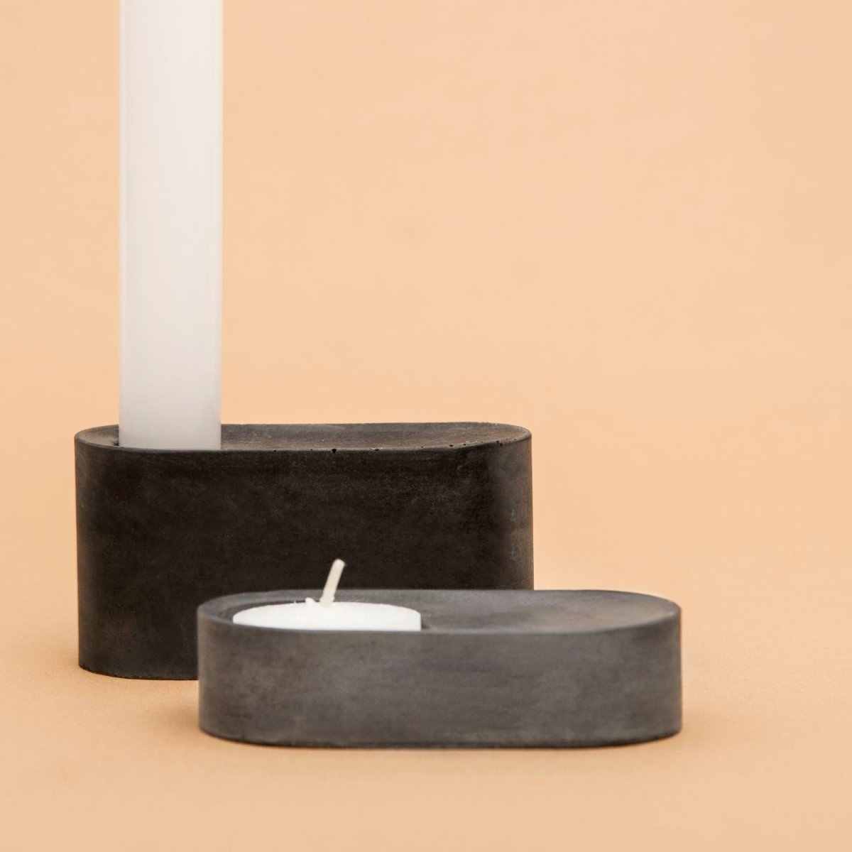 Pilar | Concrete Candle Holder - Home Decor