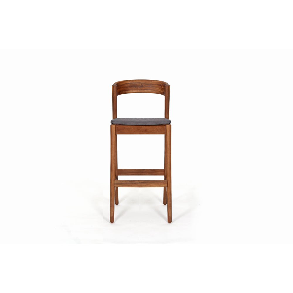 Tea | Tzalam Wood Stool - Furniture