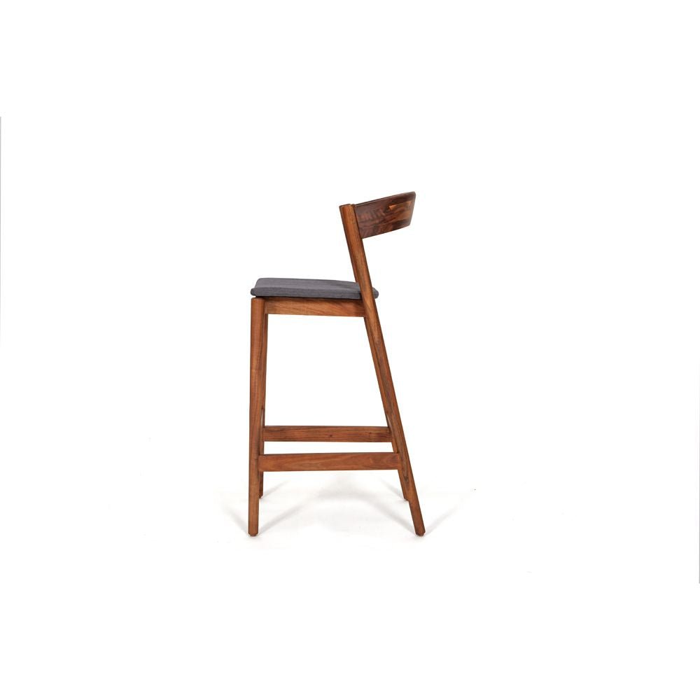 Tea | Tzalam Wood Stool - Furniture