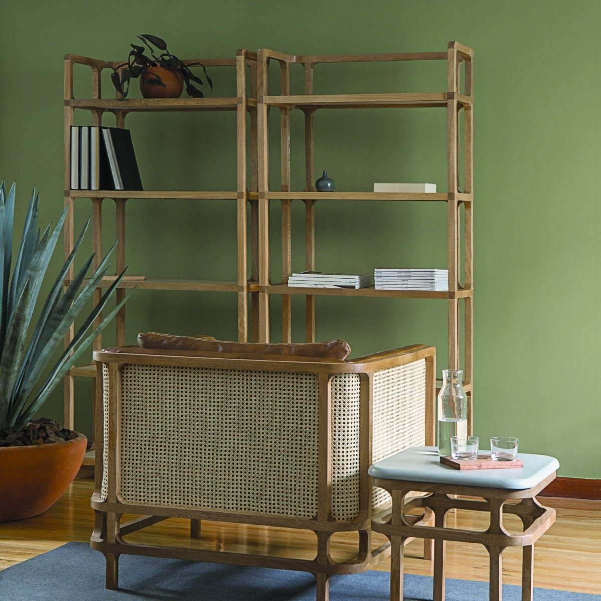 Jiva | Tall Bookcase - Furniture