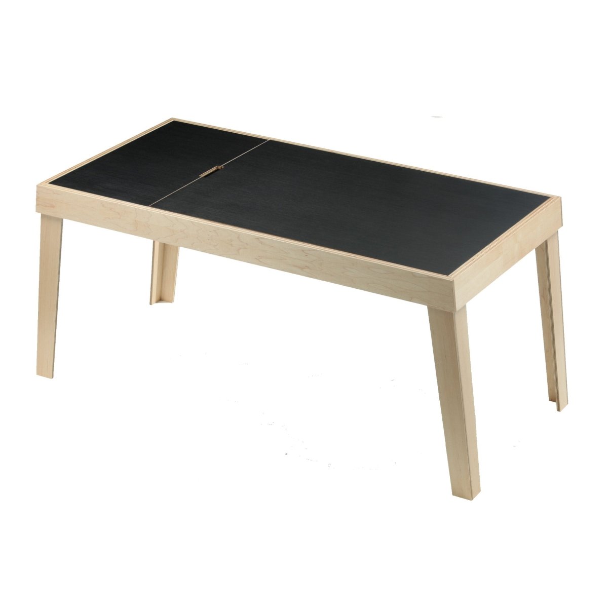 Mod | Large Two-Toned Birch Plywood Desk - Furniture