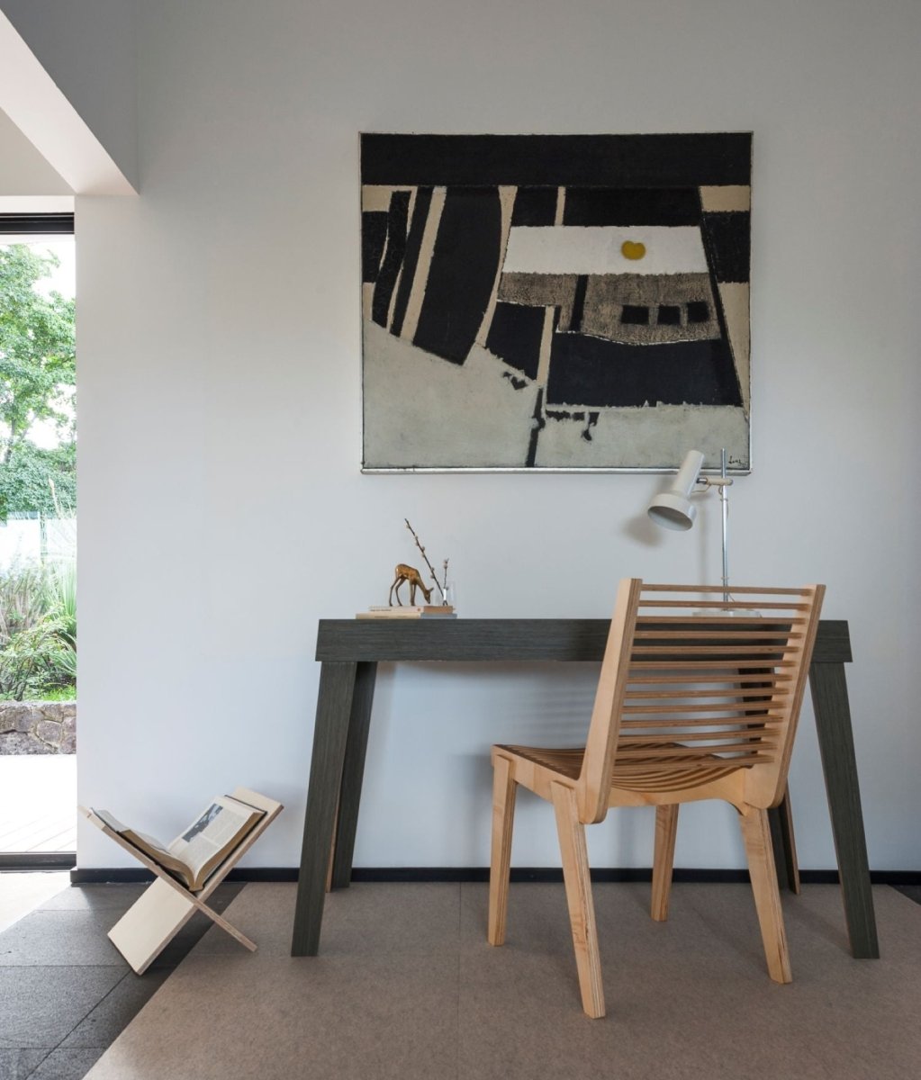 Mod | Small Birch Plywood Desk - Furniture