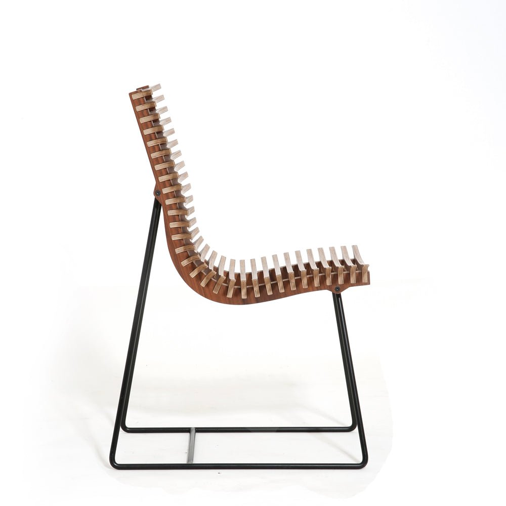Pouzet | Rib Birch Plywood Chair - Furniture