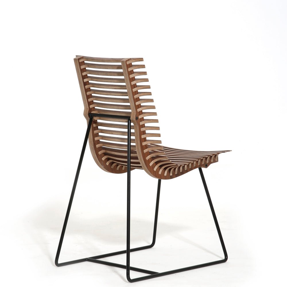 Pouzet | Rib Birch Plywood Chair - Furniture