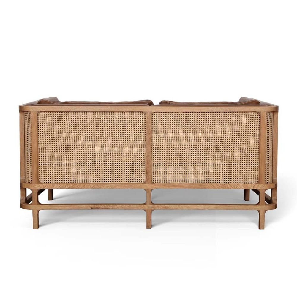 Otto | Loveseat with Rush Frame - Furniture