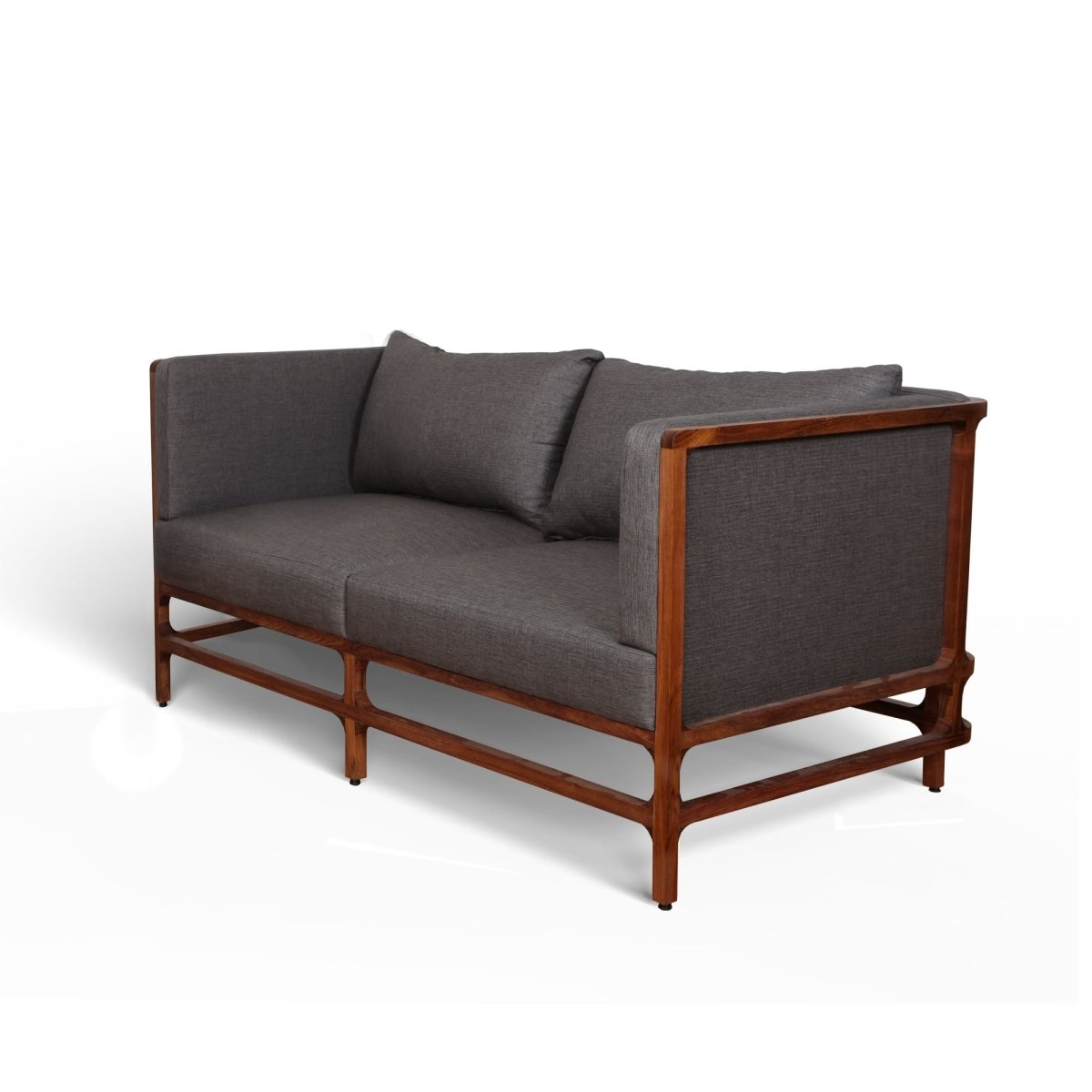 Otto | Loveseat with Rush Frame - Furniture