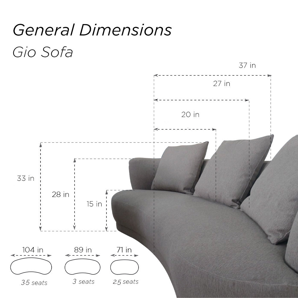 Gio Sofa - Furniture