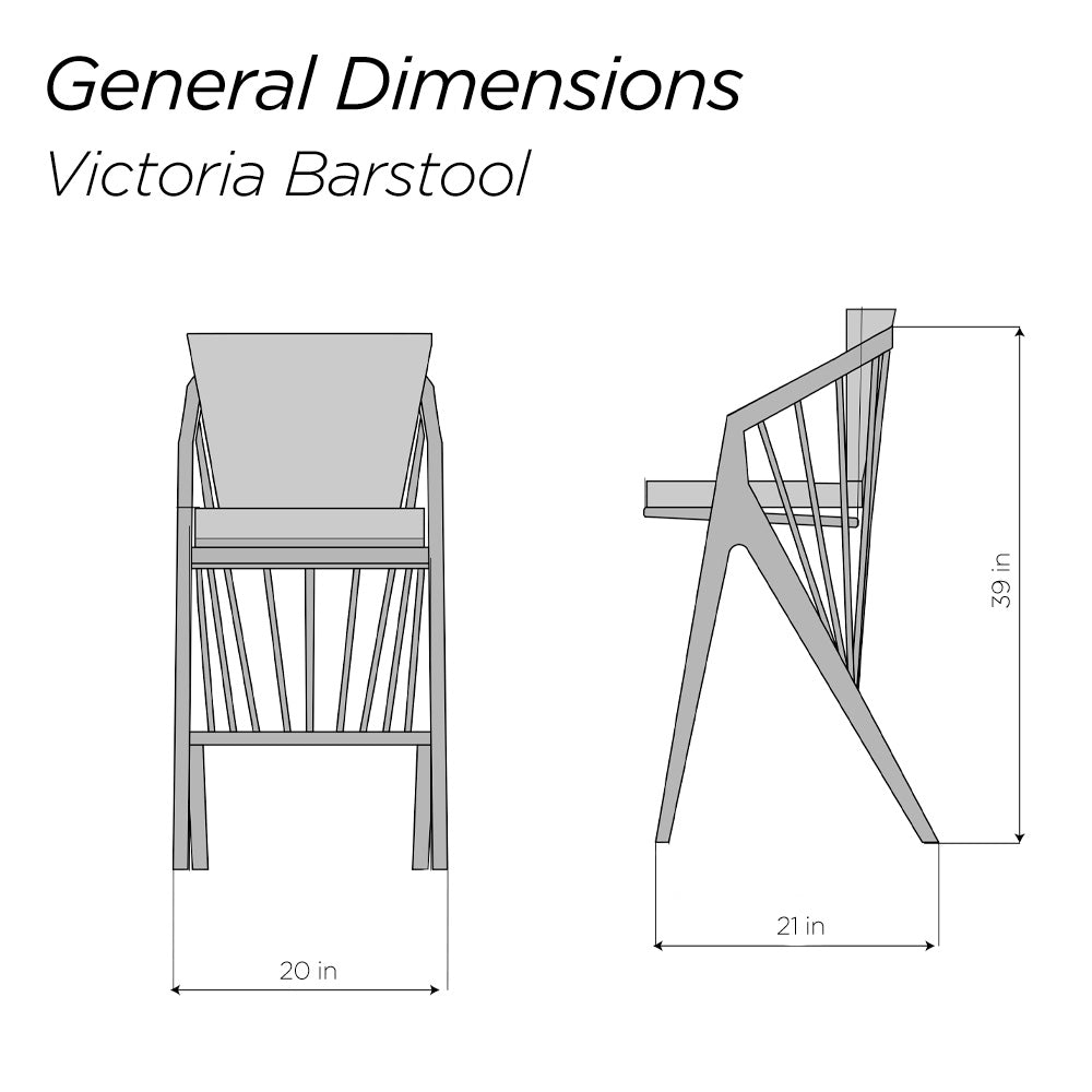 Victoria Barstool - Furniture