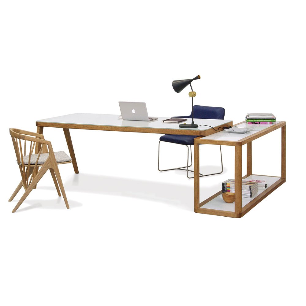 Indie Desk with Side Table - Furniture