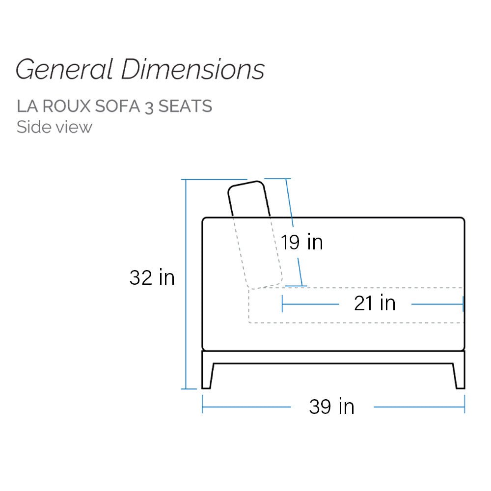 La Roux Sofa - Furniture