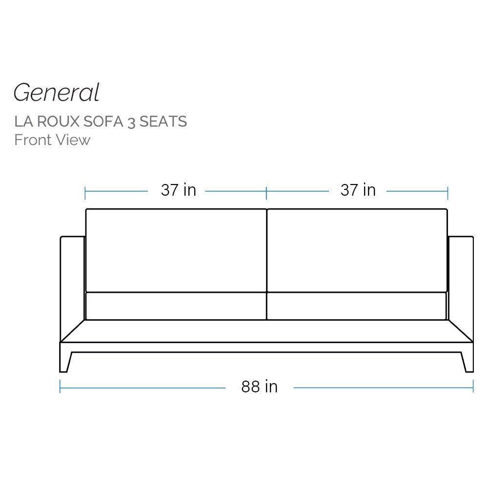 La Roux Sofa - Furniture