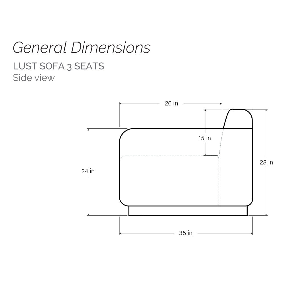 Lust Sofa - Furniture