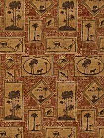 JUNGLE RHYTHM | SUNSET - Upholstery - Fabric