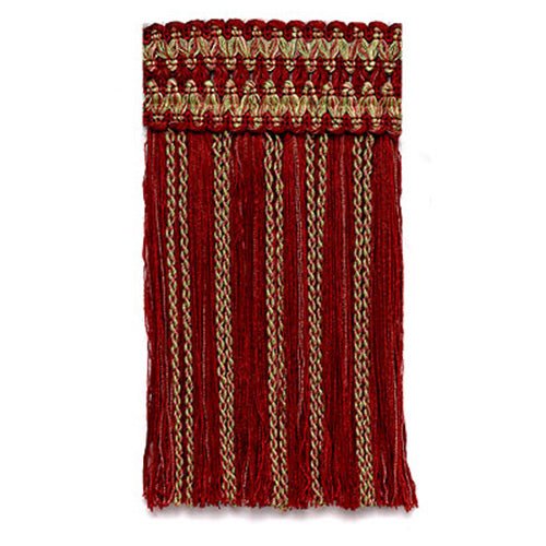 Villa Fringe | Borghese Red - Trim