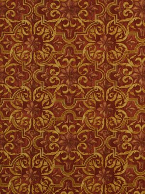 ROSEHILL | 492 RED - Print - Fabric