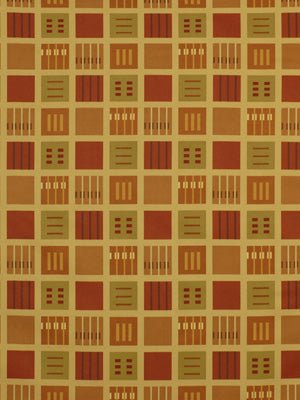 CASA GRANDE | 492-WARM RED - Print - Fabric