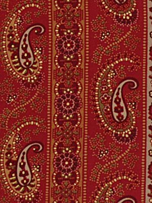 CREST | SCARLET - Drapery - Fabric