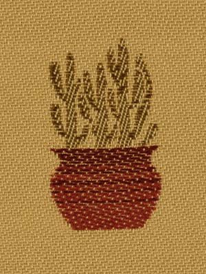 POTTED CACTI | RUSSET - Upholstery - Fabric