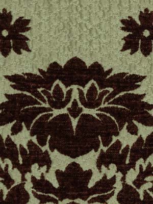 CHENILLE DAMSK | MINT BROWN - Upholstery - Fabric