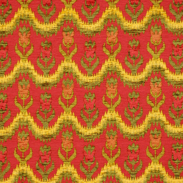 Spring Buds | Crimson - Upholstery - Fabric