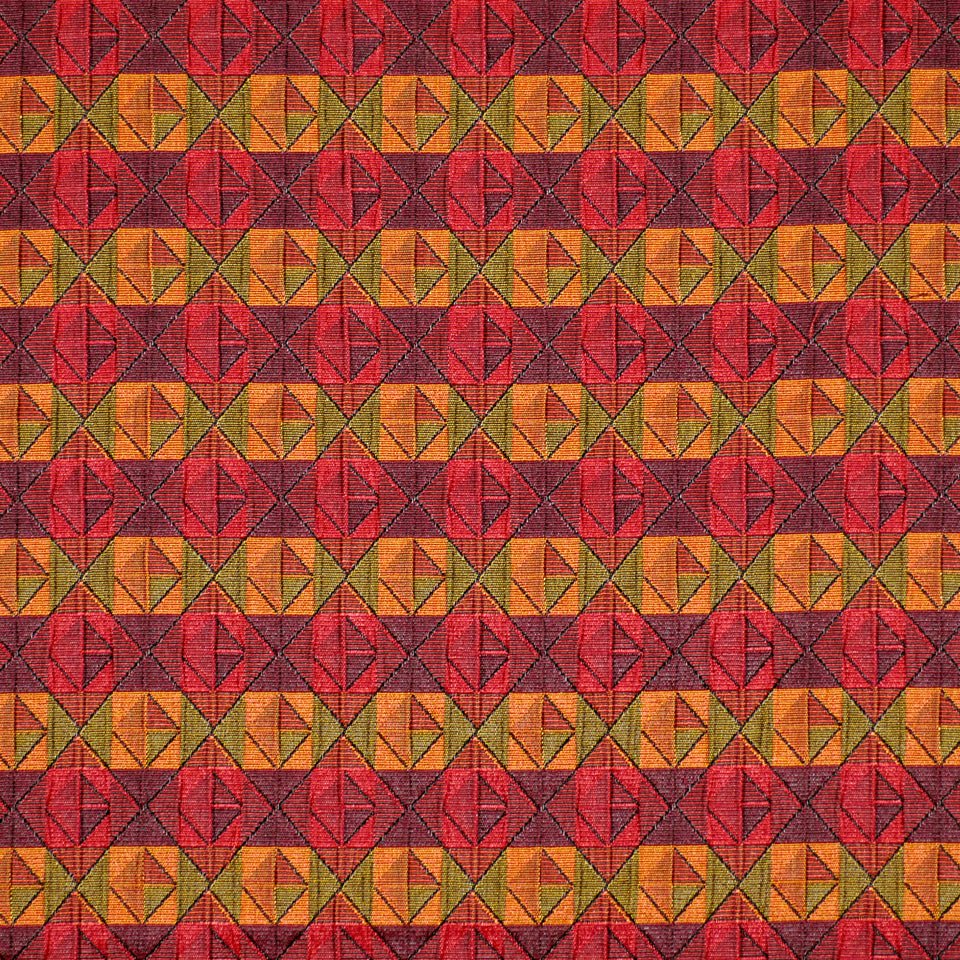QUARTER TIME | CRIMSON - Upholstery - Fabric