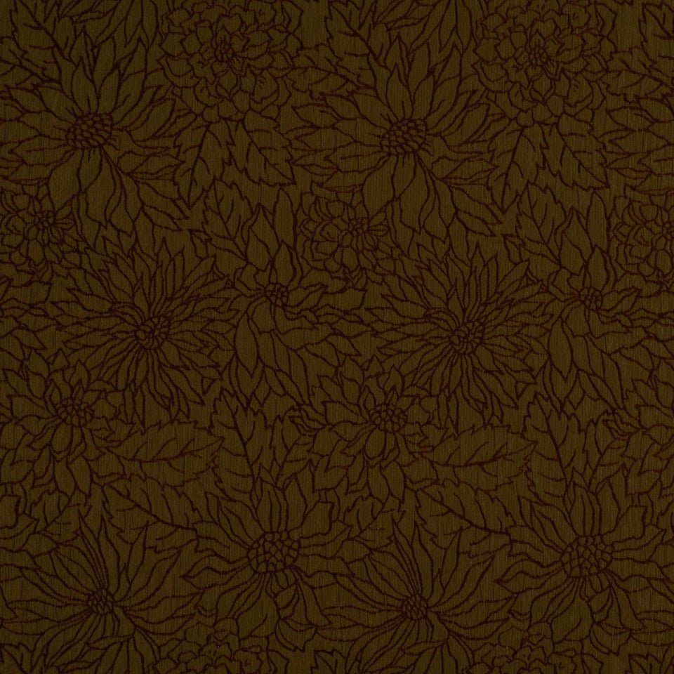 Pickaflower Bk | Garnet - Upholstery - Fabric