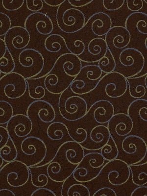 DOUBLE SCROLL | ESPRESSO - Upholstery - Fabric