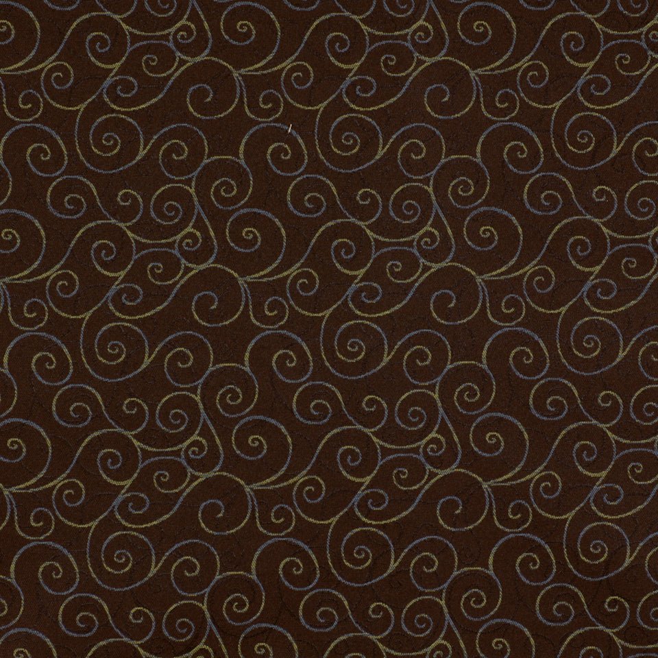 DOUBLE SCROLL | ESPRESSO - Upholstery - Fabric