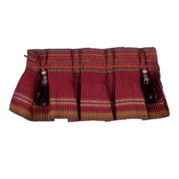 Library Ruffle | Crimson