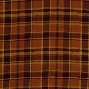 Hopsack Plaid | Persimmon - Upholstery - Fabric