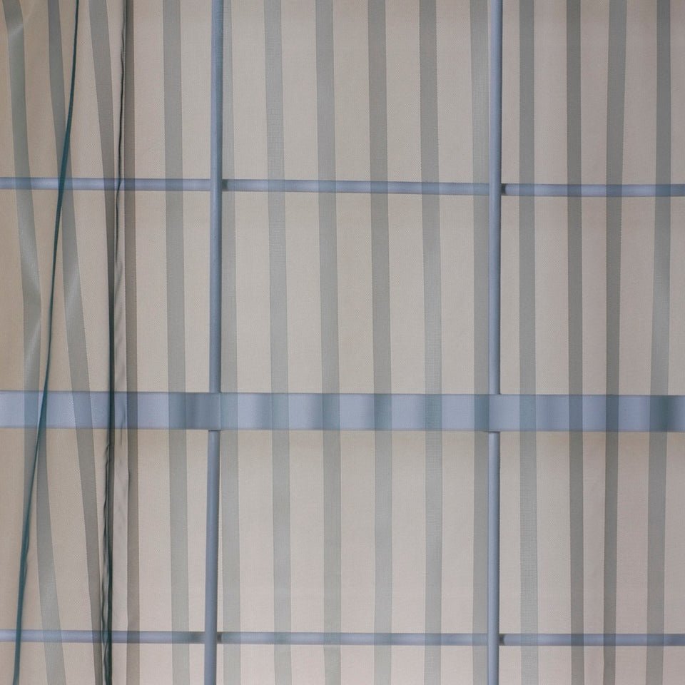 Striped Net | Mallard - Drapery - Fabric