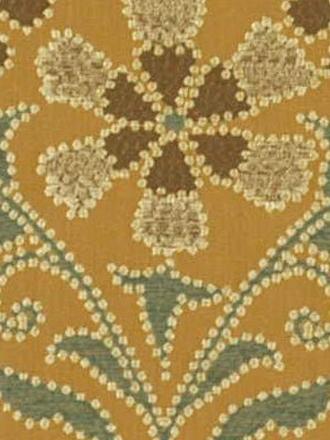STACIA FLORA | GOLDEN TEAL - Upholstery - Fabric