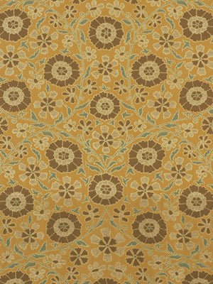 STACIA FLORA | GOLDEN TEAL - Upholstery - Fabric