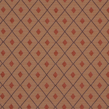 Diamond Net | Persimmon - Upholstery - Fabric