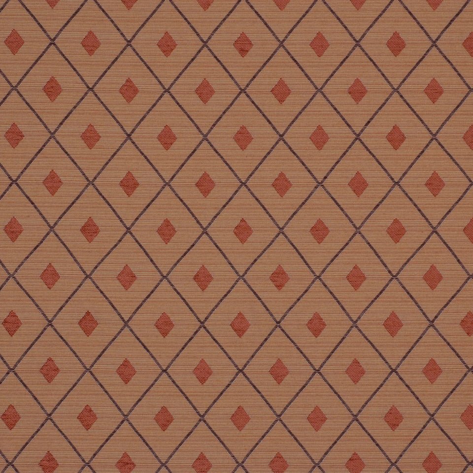 Diamond Net | Persimmon - Upholstery - Fabric
