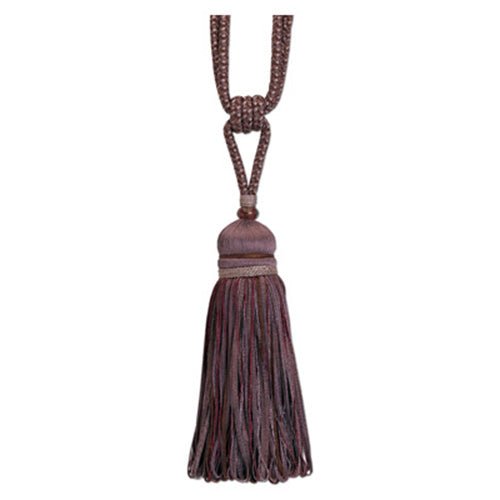 LIBRARY R TIEBK | EGGPLANT - Tassel