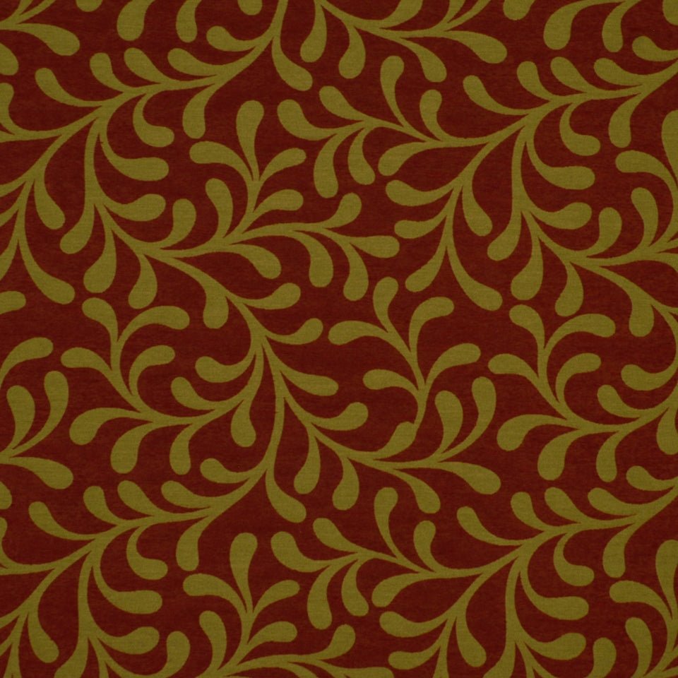 Elegant Flair | Pomegranate - Drapery - Fabric