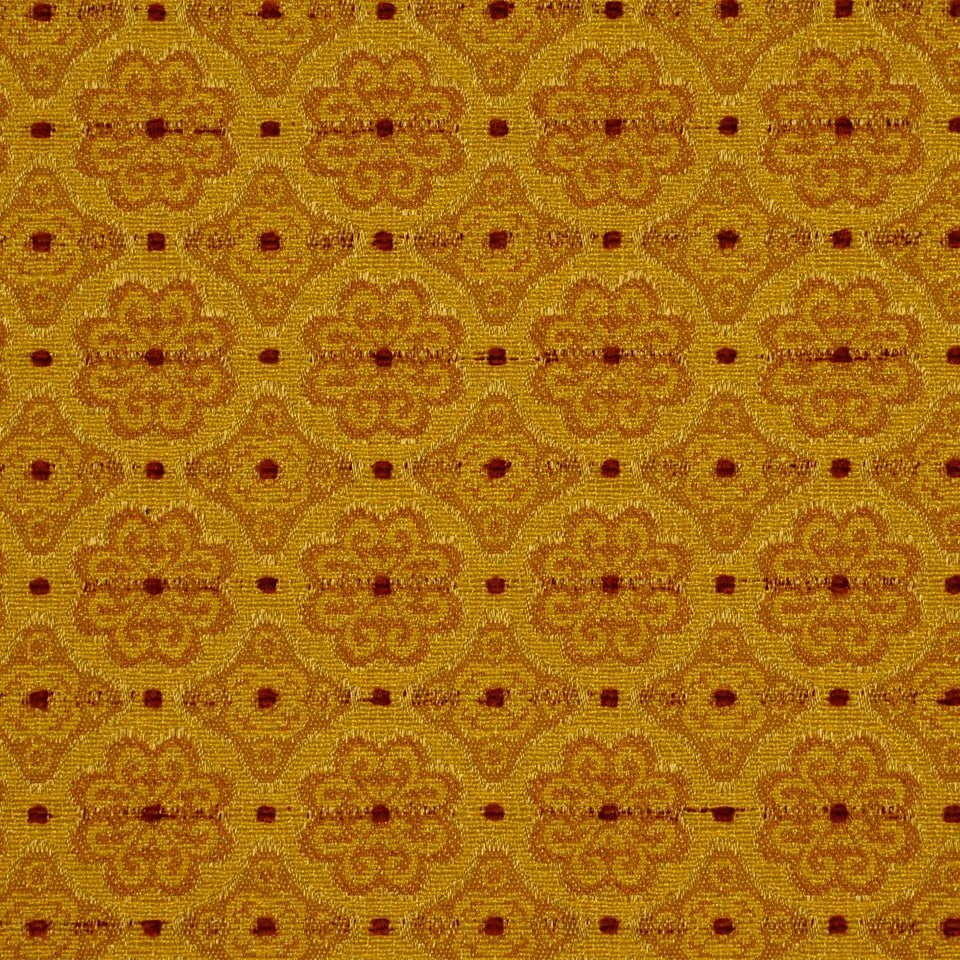 FLOWER CENTER | CASHEW - Upholstery - Fabric