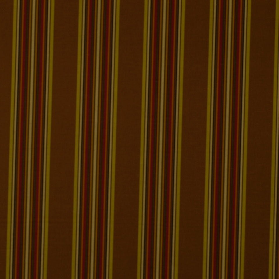VILLA STRIPE | CHOCOLATE - Upholstery - Fabric