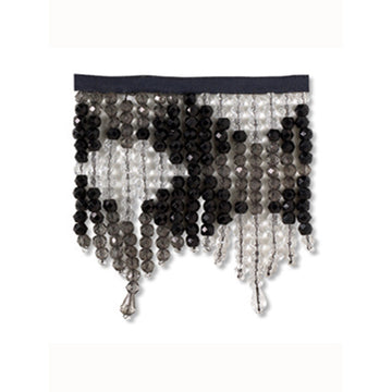 CASCADING BEADS | NOIR
