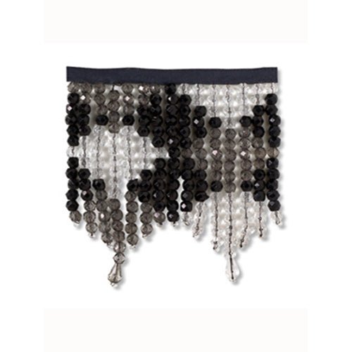 CASCADING BEADS | NOIR - Trim