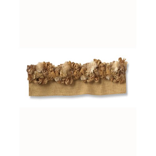 Ruffled Rouche | Brass - Trim