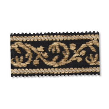 Velour Scroll | Noir - Trim