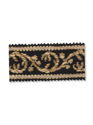 Velour Scroll | Noir - Trim