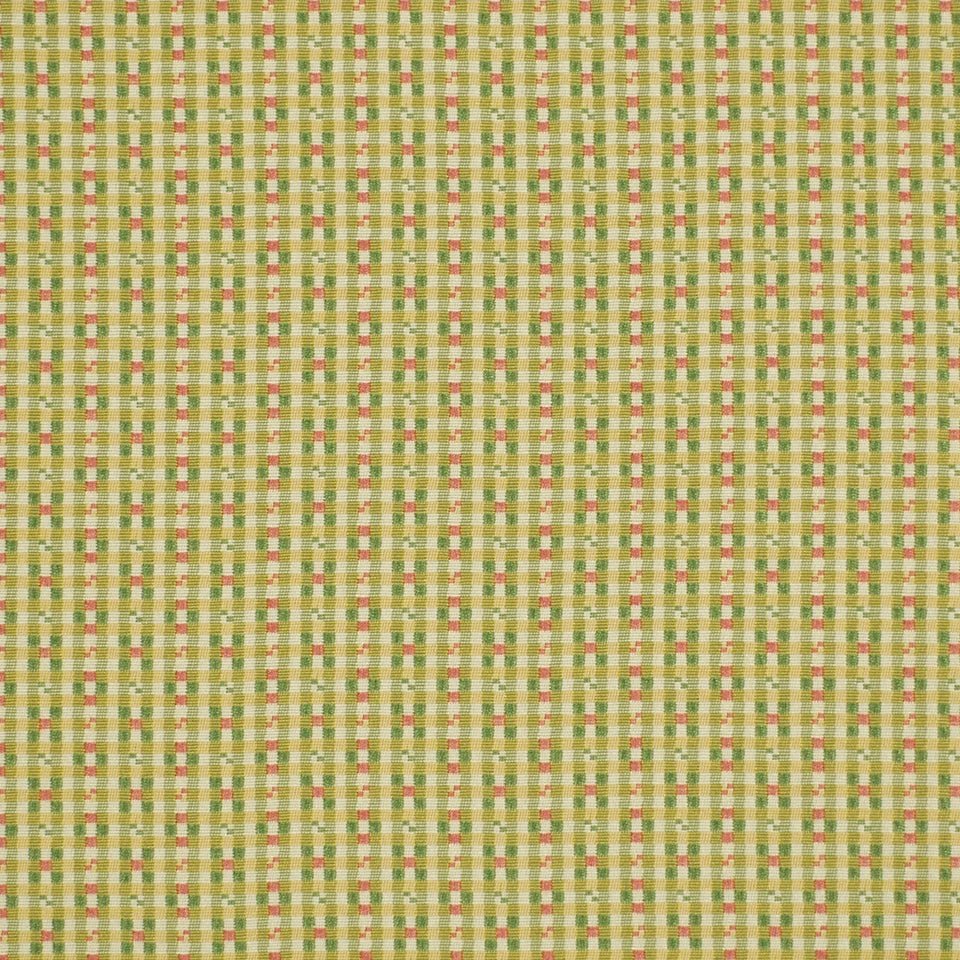 PASTEL CHECK | LEAF - Upholstery - Fabric