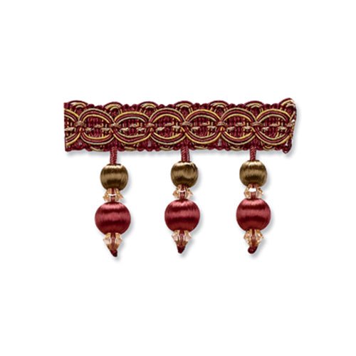 TRAD BEAD FRING | CLARET - Trim