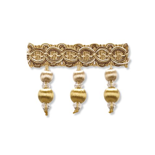 TRAD BEAD FRING | WHEAT - Trim