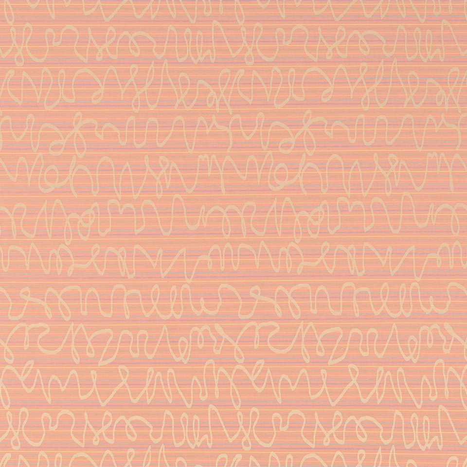 FRESH MELODY | NECTARINE - Privacy Curtains - Fabric